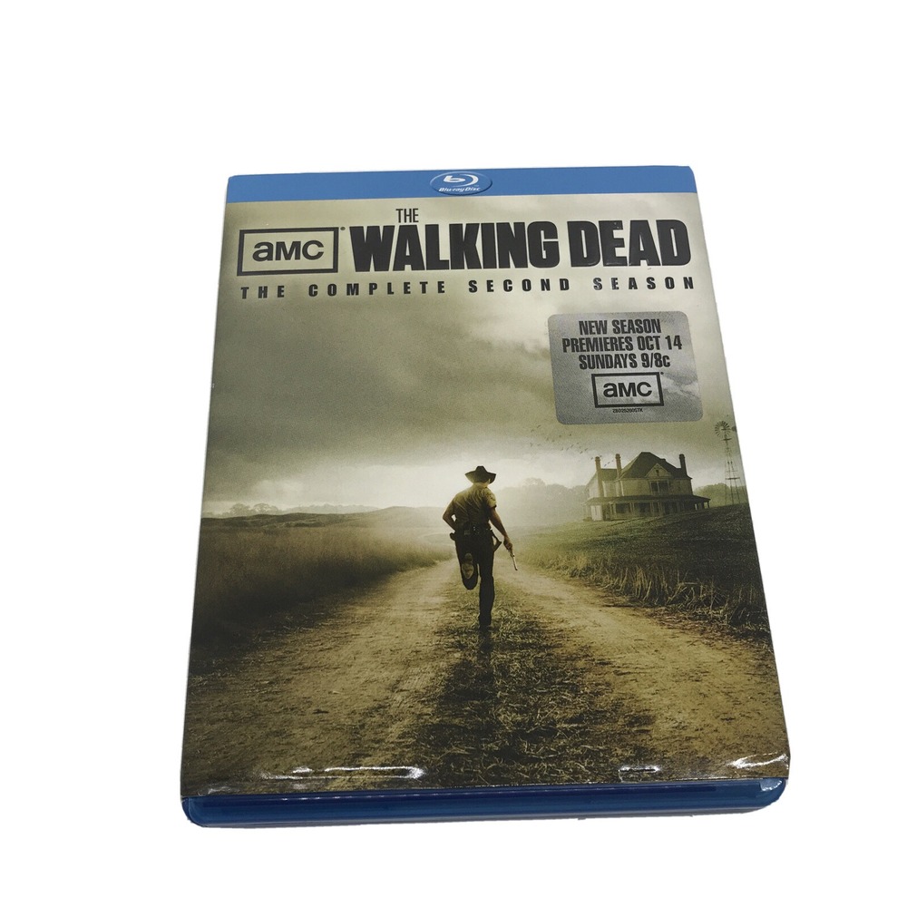 AMC THE WALKING DEAD COMPLETE SECOND SEASON BLU-RAY DISCS